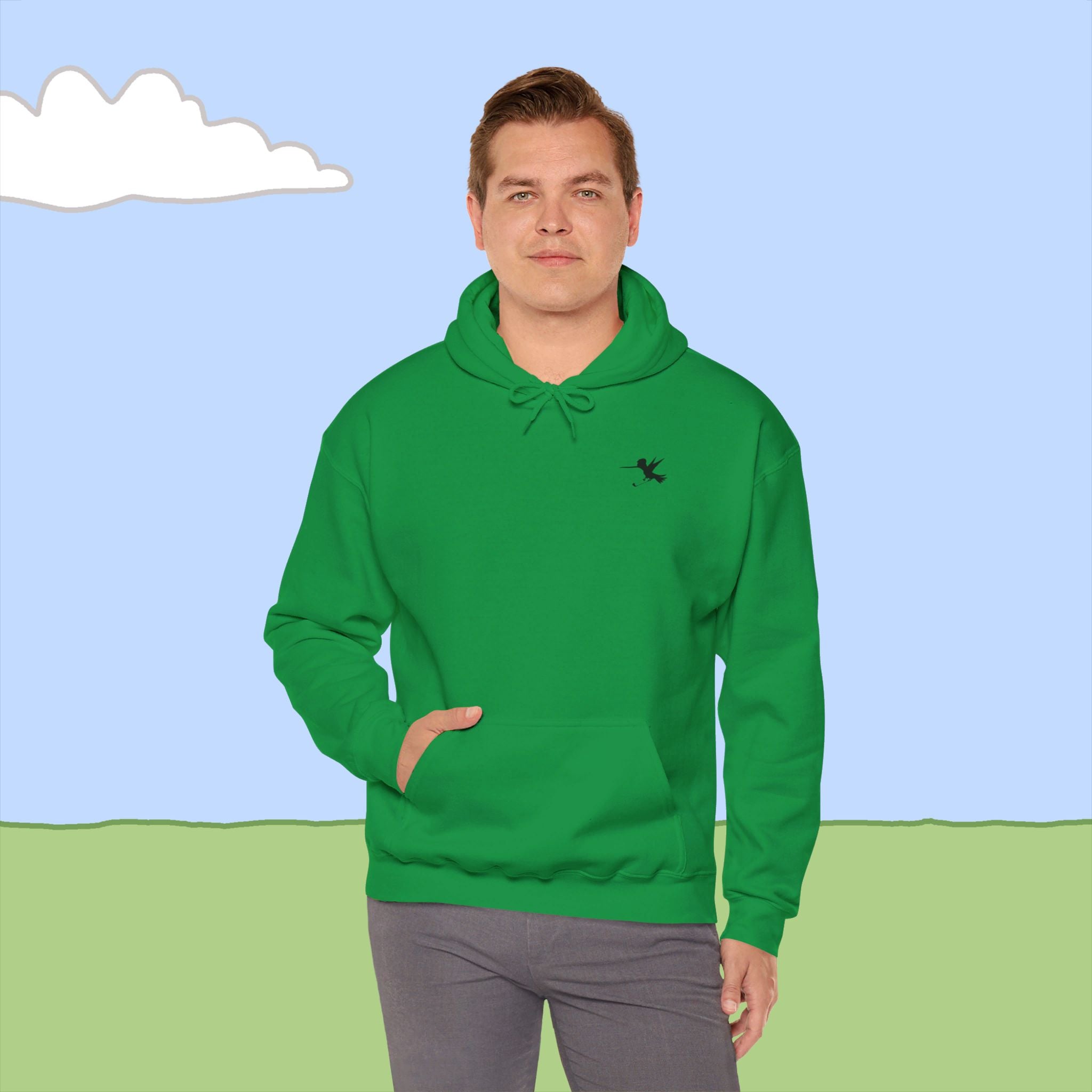 Golf Silhouette Hooded Sweatshirt