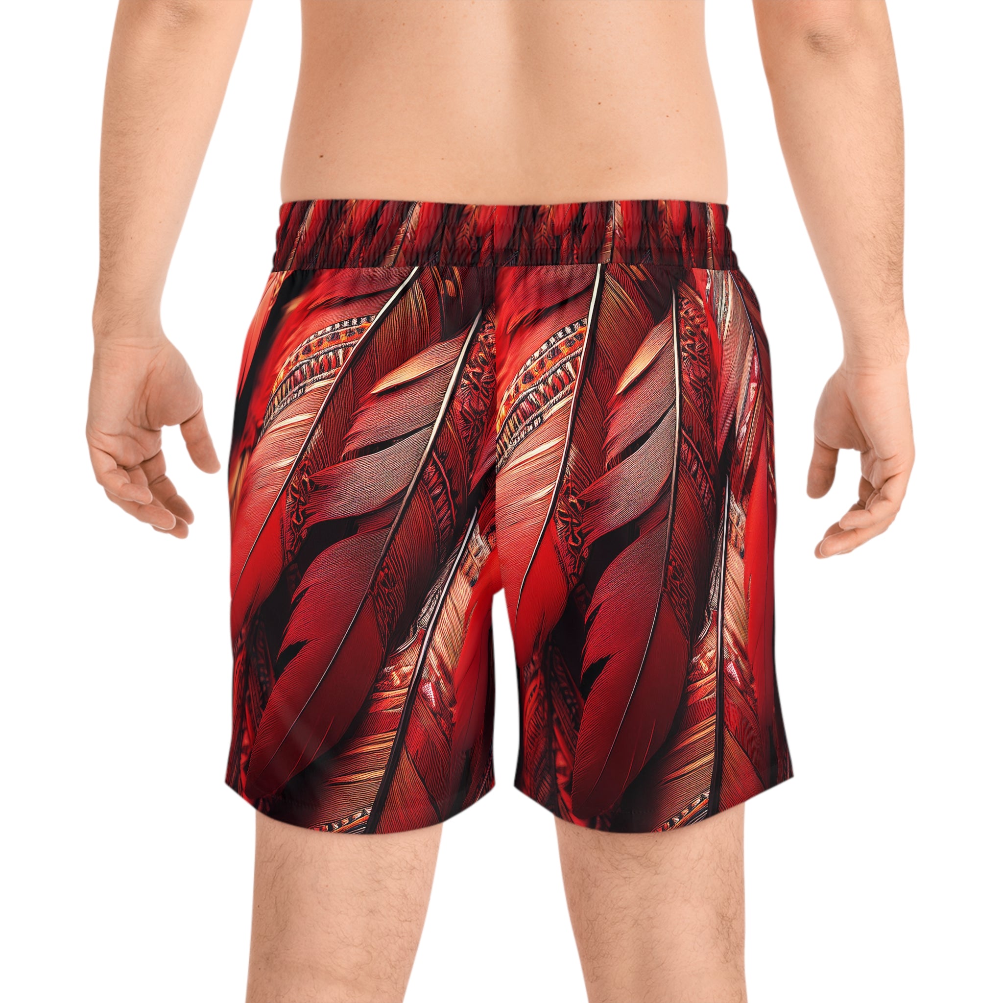 Red Tribal Multi-Sport Shorts