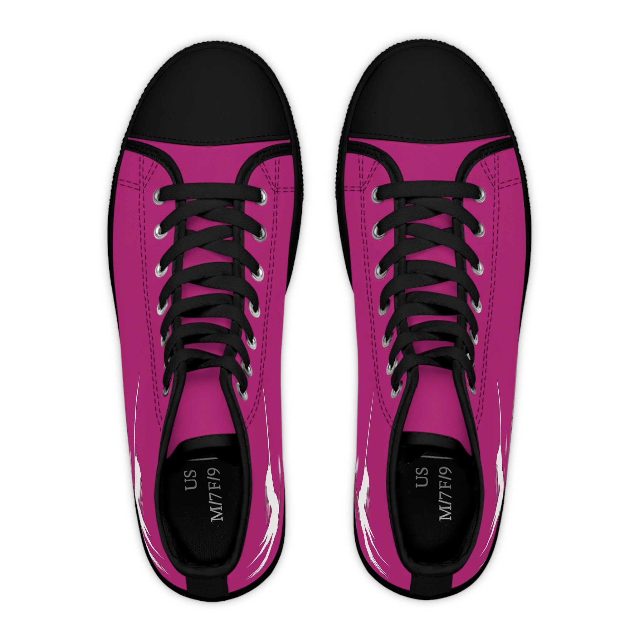 Fusia Wizard Wand Women's High Top Sneakers