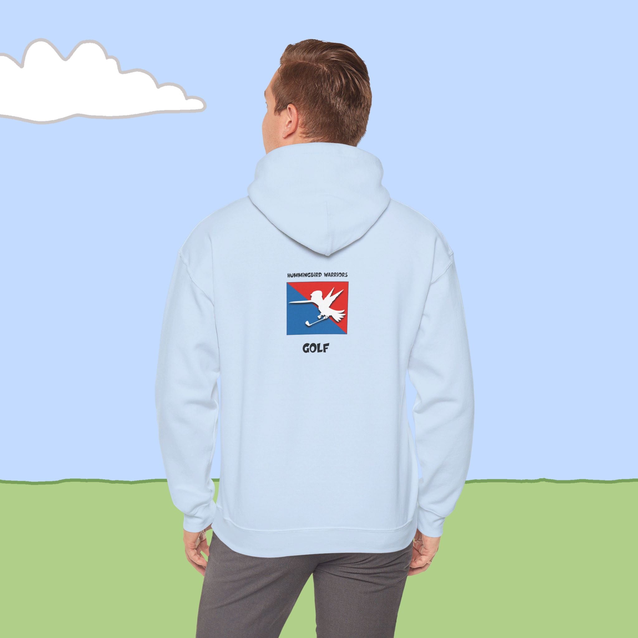 Golf Silhouette Hooded Sweatshirt