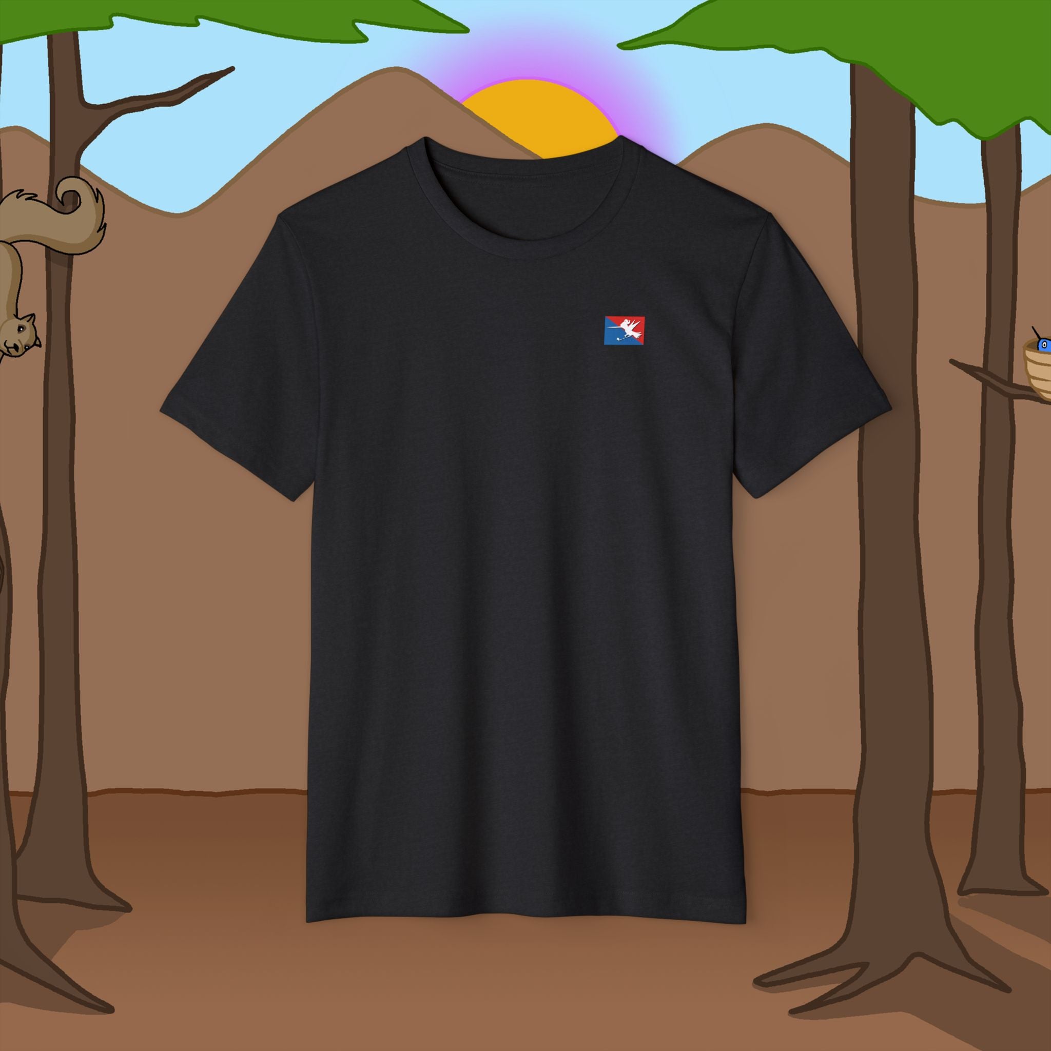 Golf Logo Recycled Organic Loose Fit T-Shirt