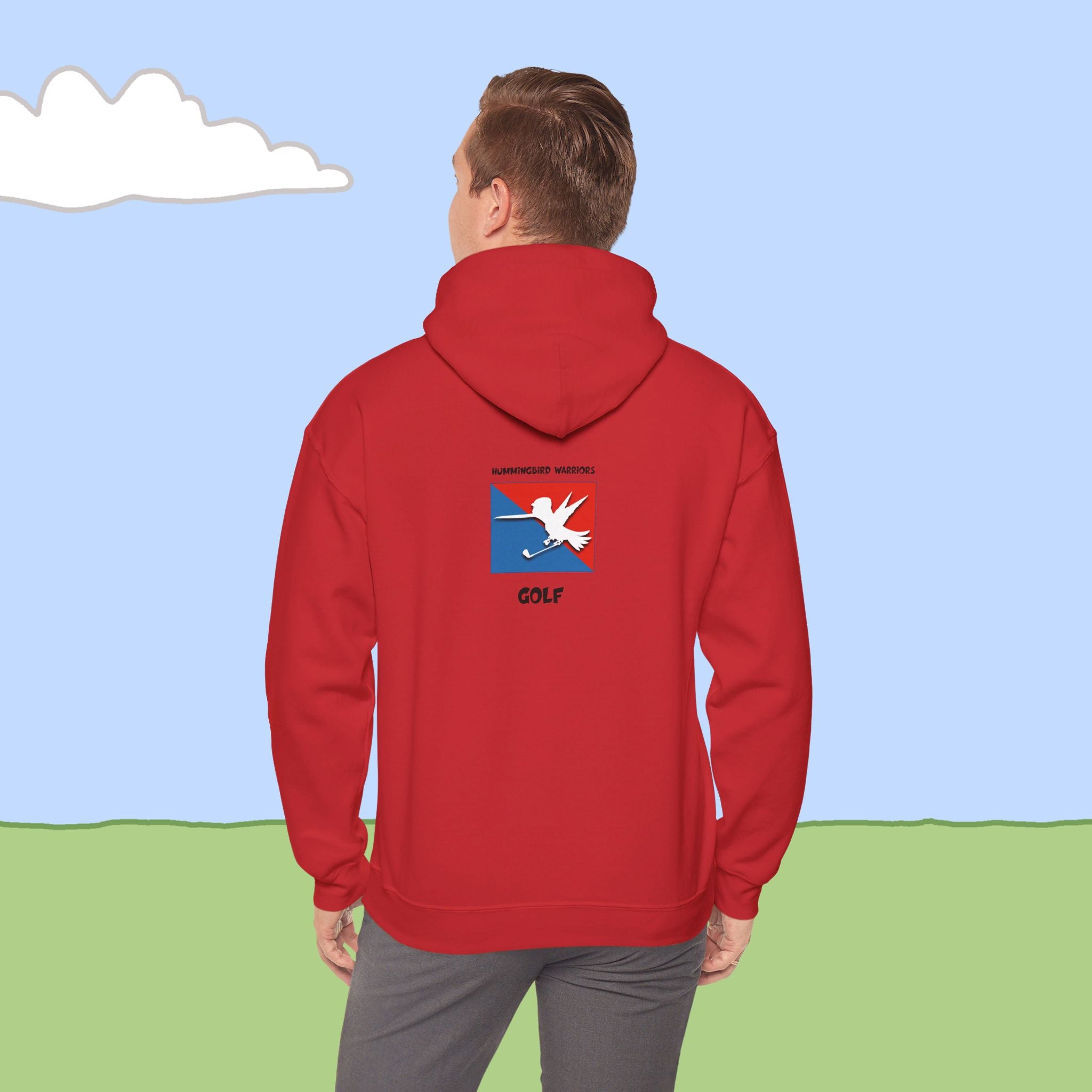 Golf Silhouette Hooded Sweatshirt