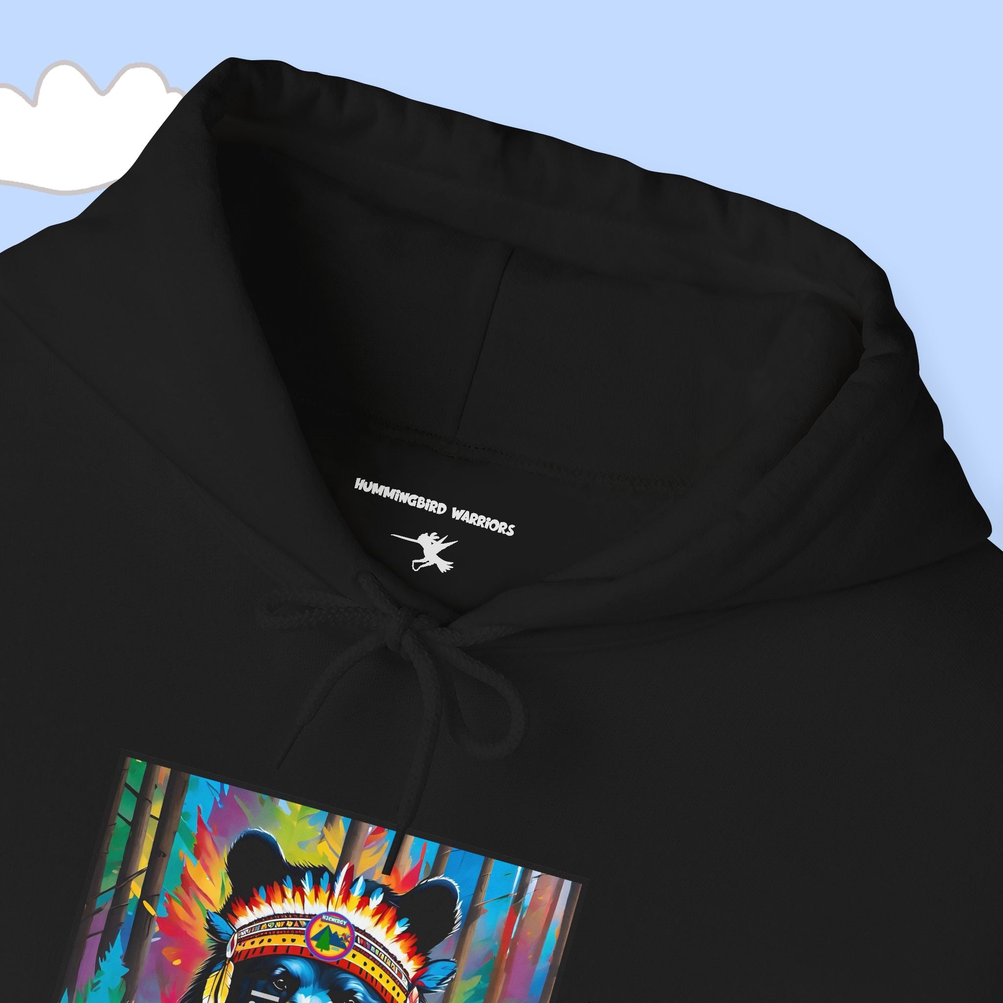 Black Bear  Heavy Blend™ Hooded Sweatshirt