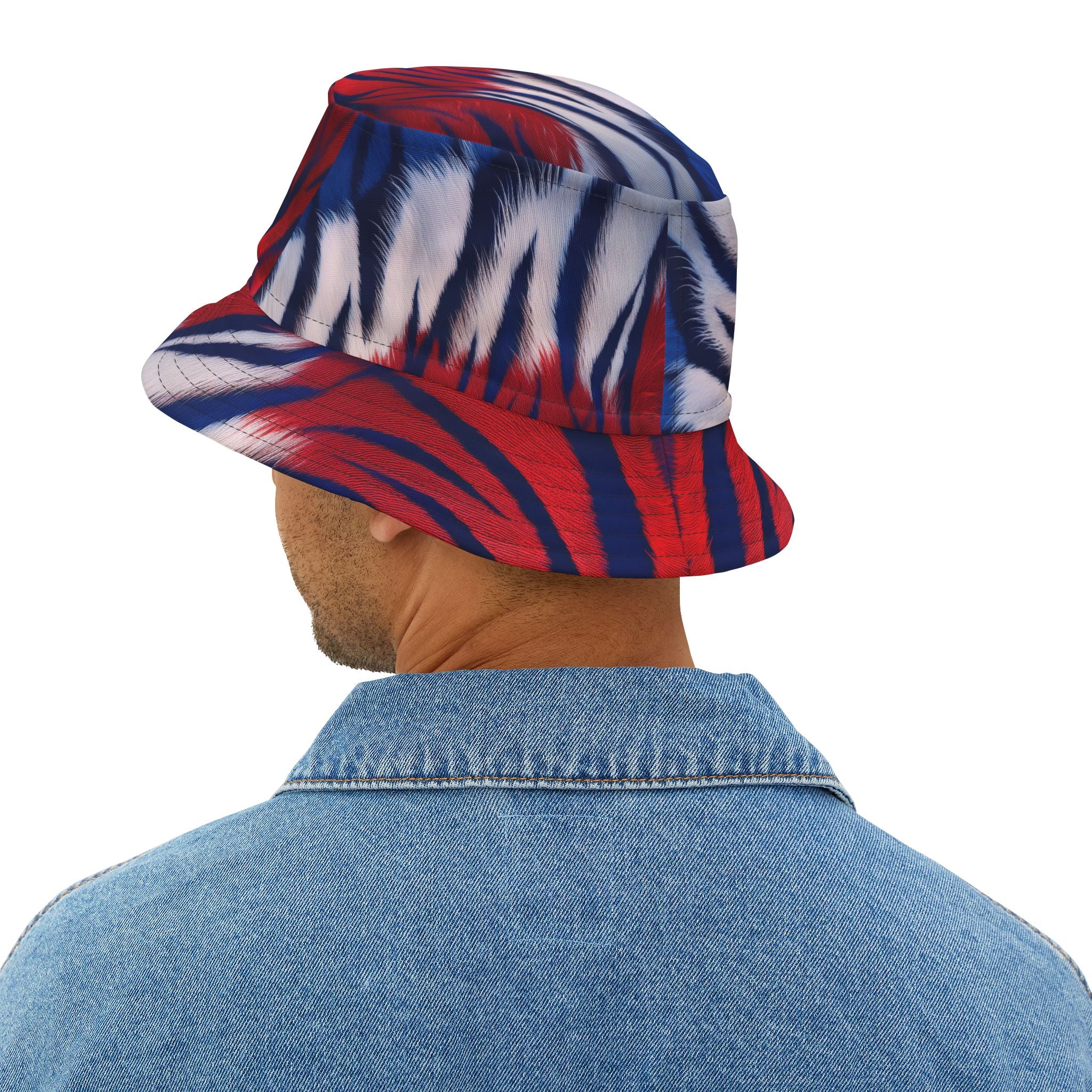 Tiger Nunchucks Logo Bucket Hat