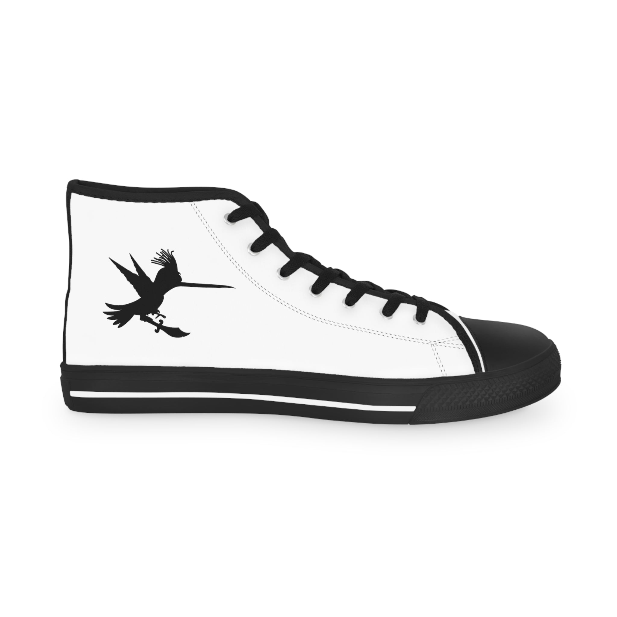 White Sword Men's High Top Sneakers