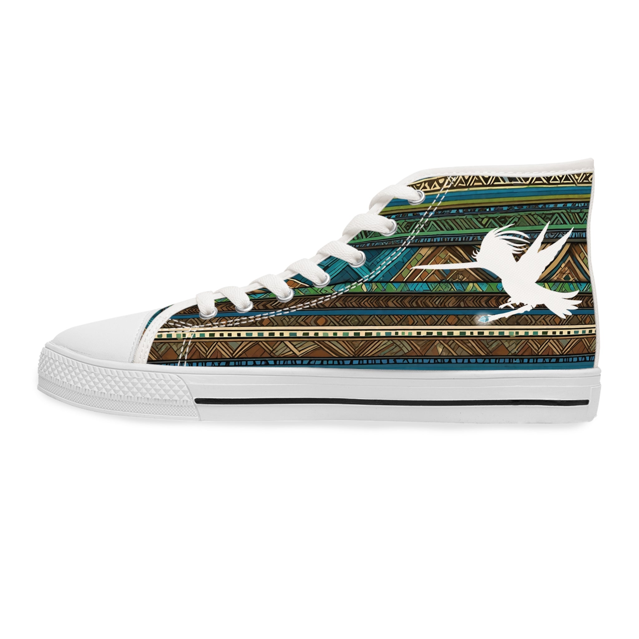 Tribal Wizard Wand Women's High Top Sneakers