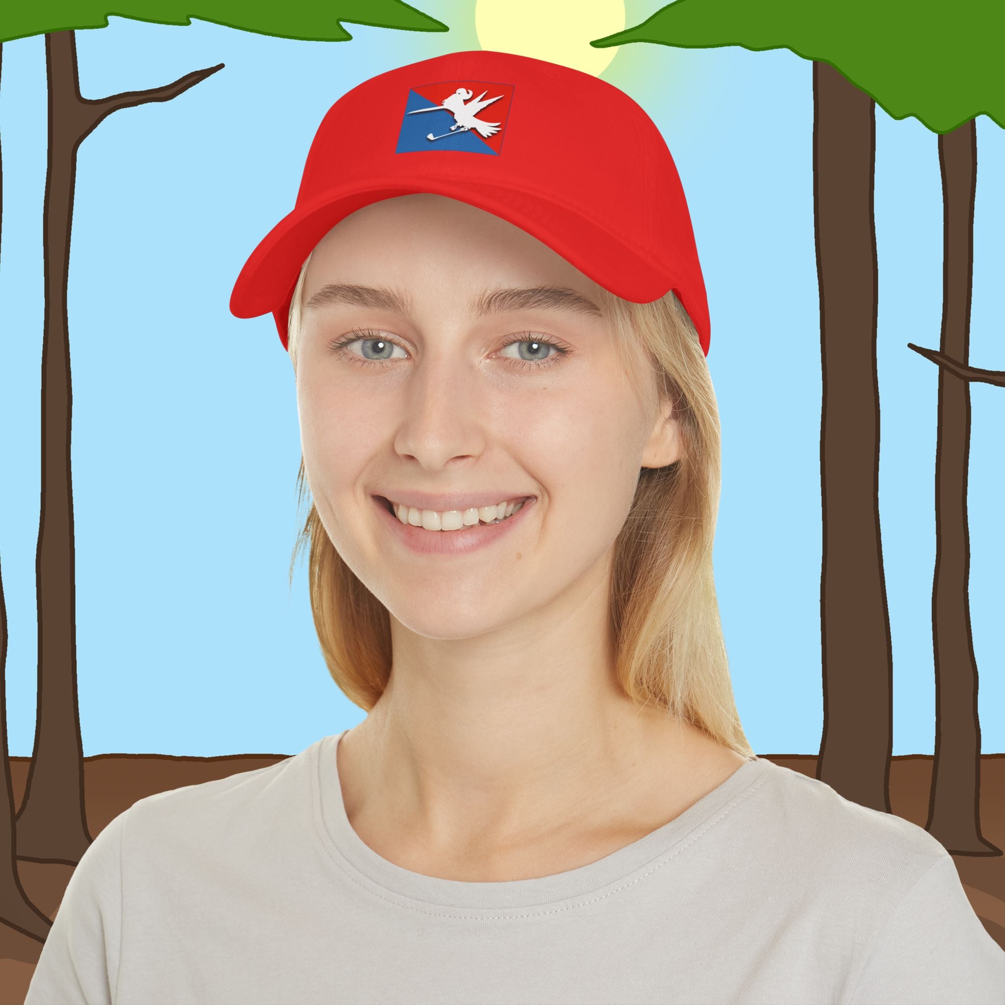 HW Golfer Girl Logo Low Profile Hat