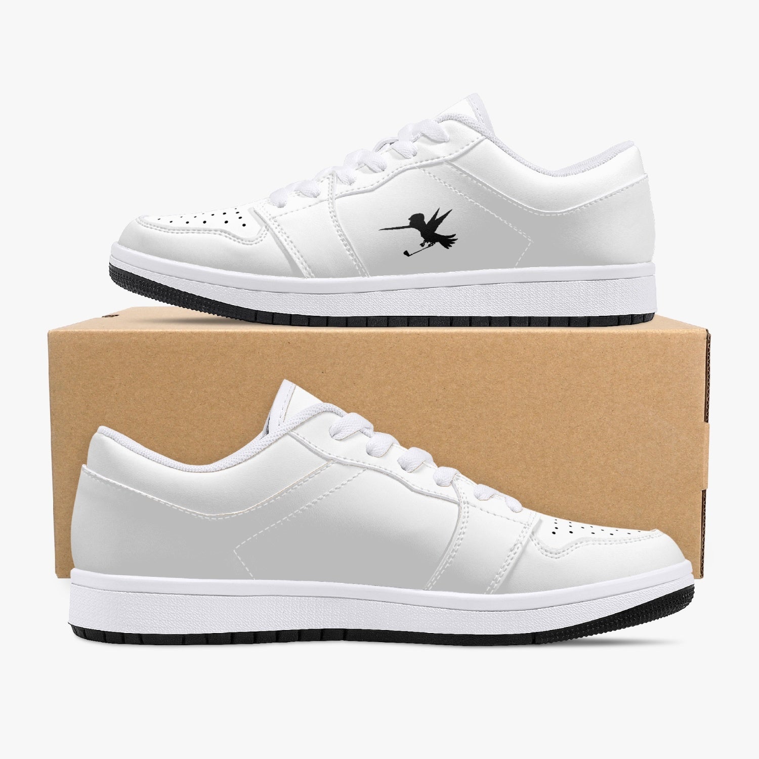 HW Golf Low-Top Leather Sneakers