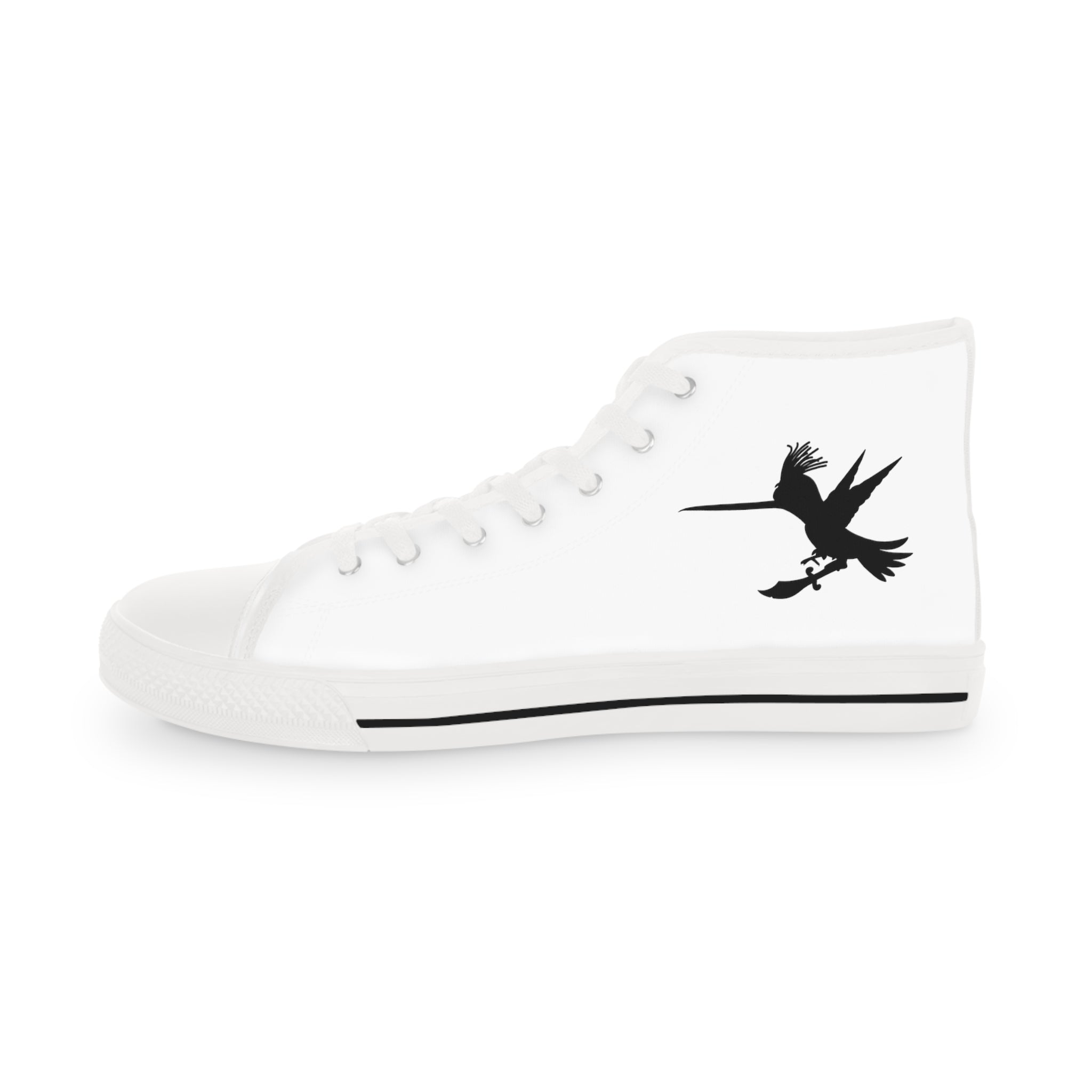 White Sword Men's High Top Sneakers