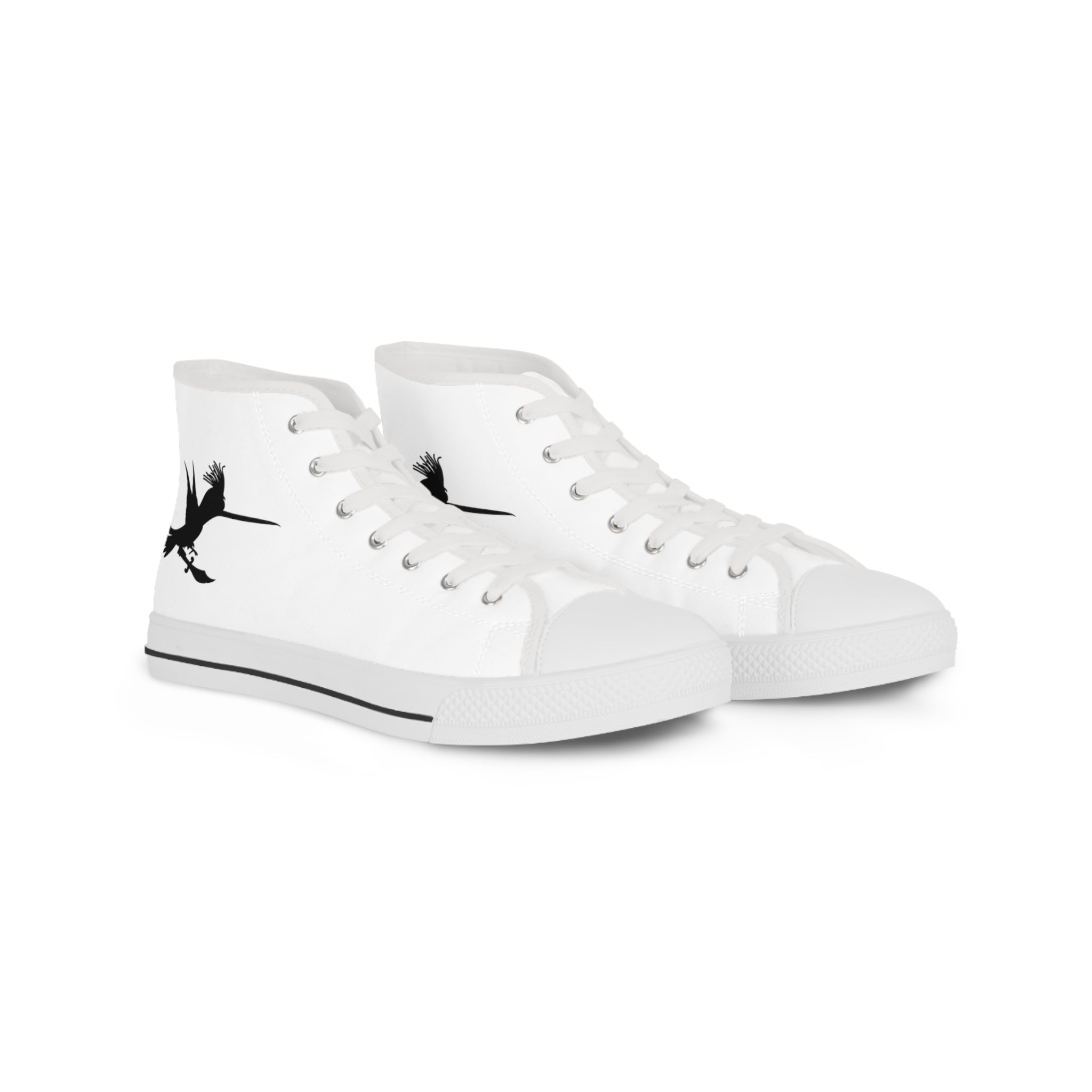 White Sword Men's High Top Sneakers