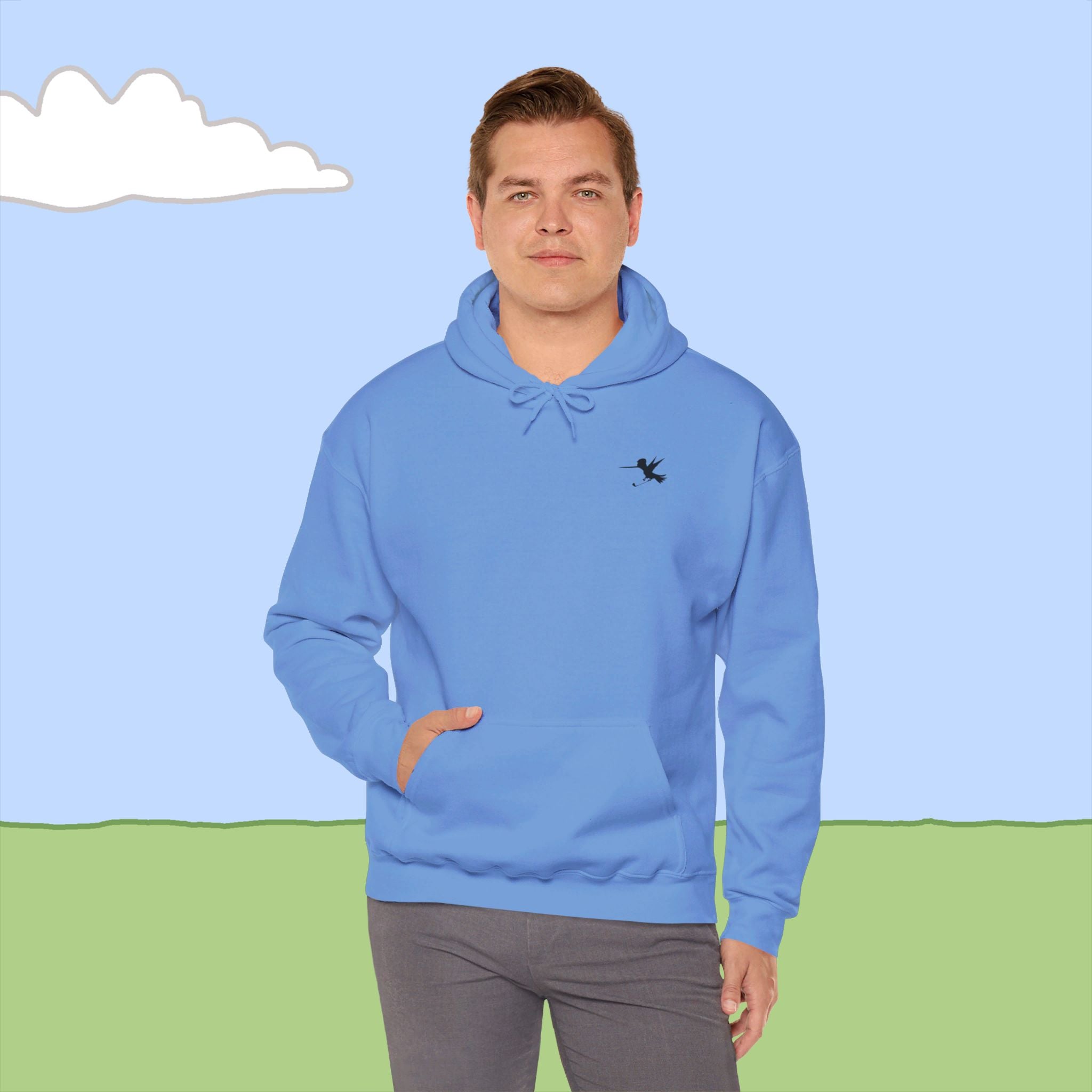 Golf Silhouette Hooded Sweatshirt