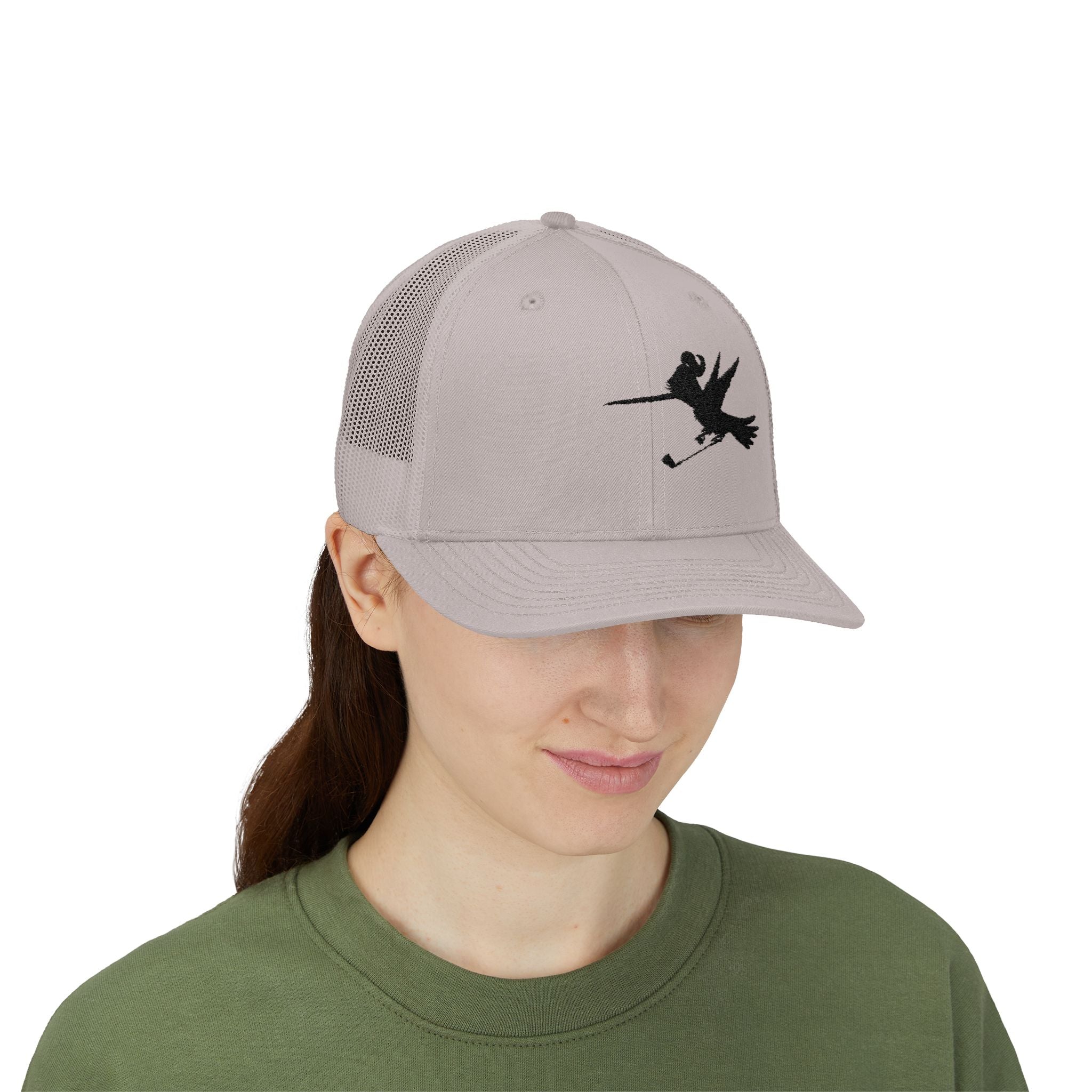 Women's Golf Embroidered Trucker Cap
