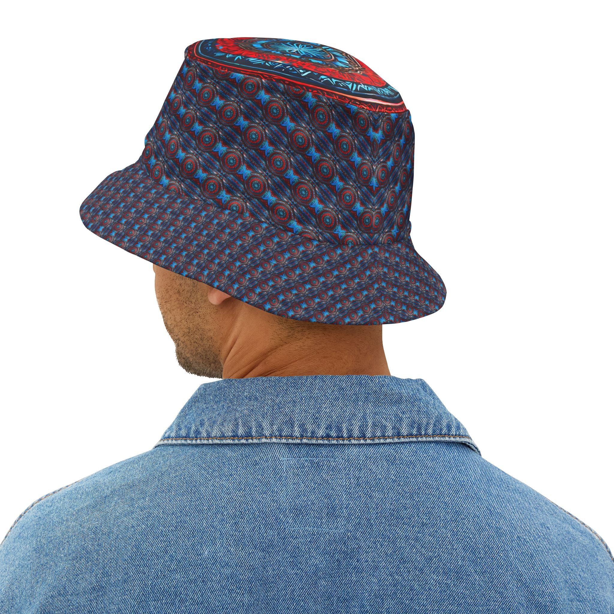 Tribal Shield Golf Bucket Hat