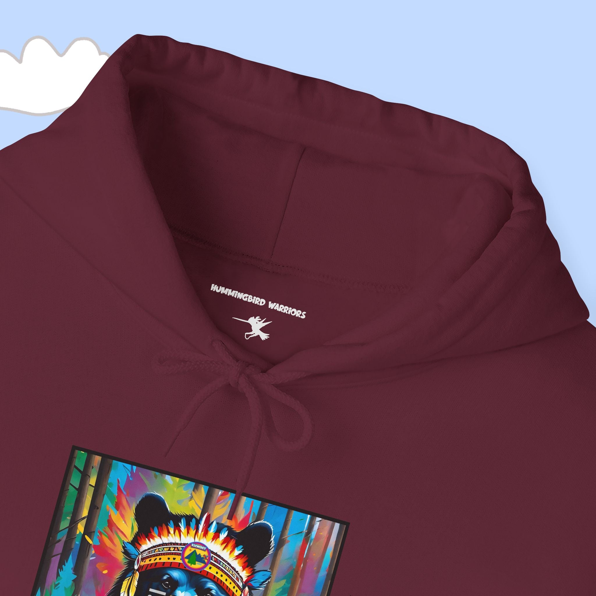Black Bear  Heavy Blend™ Hooded Sweatshirt