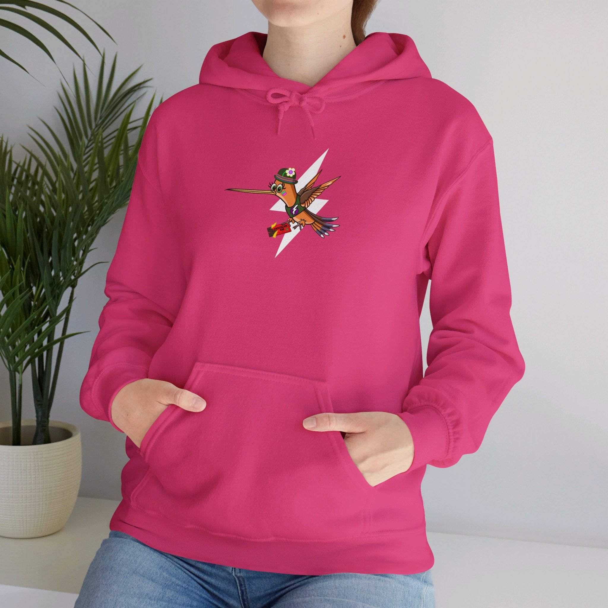 Hummingbird Warriors Chocolate Bar Heavy Blend™ Hooded Sweatshirt