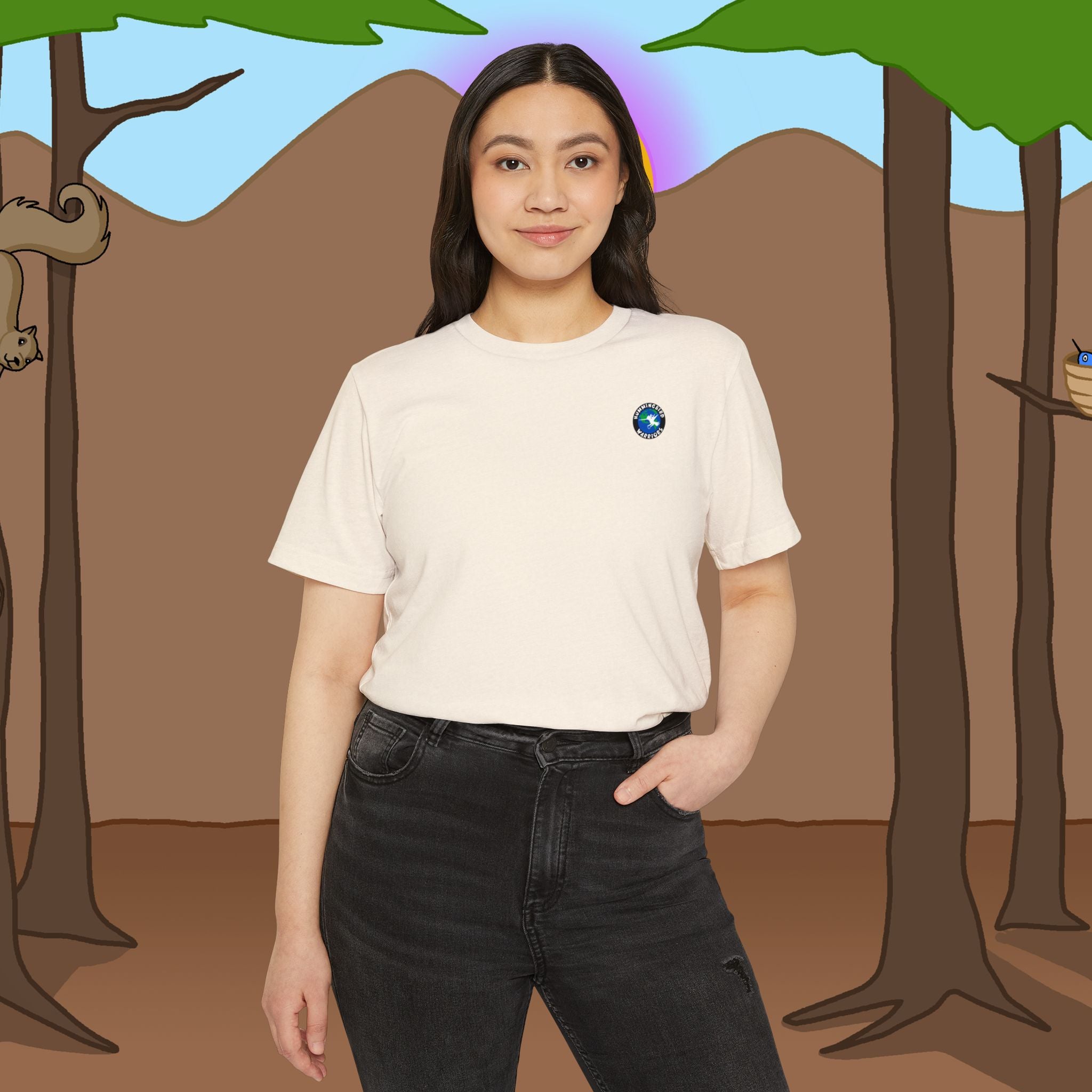 HW Logo Recycled Organic Recycled Loose Fit T-Shirt
