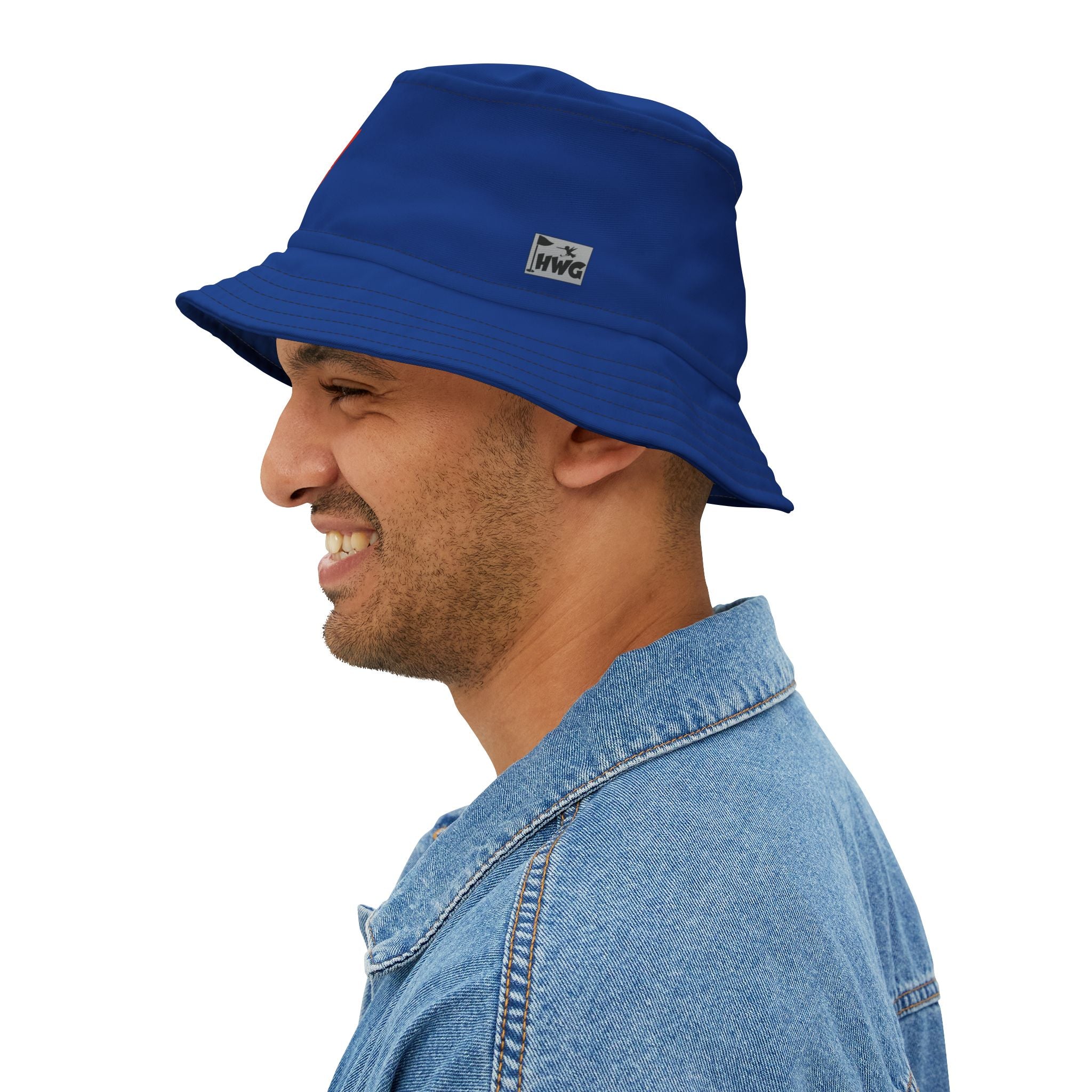 Blue Golf Bucket Hat