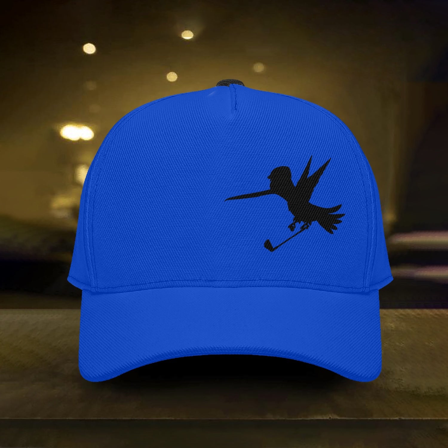 Blue Canvas Golf Hat