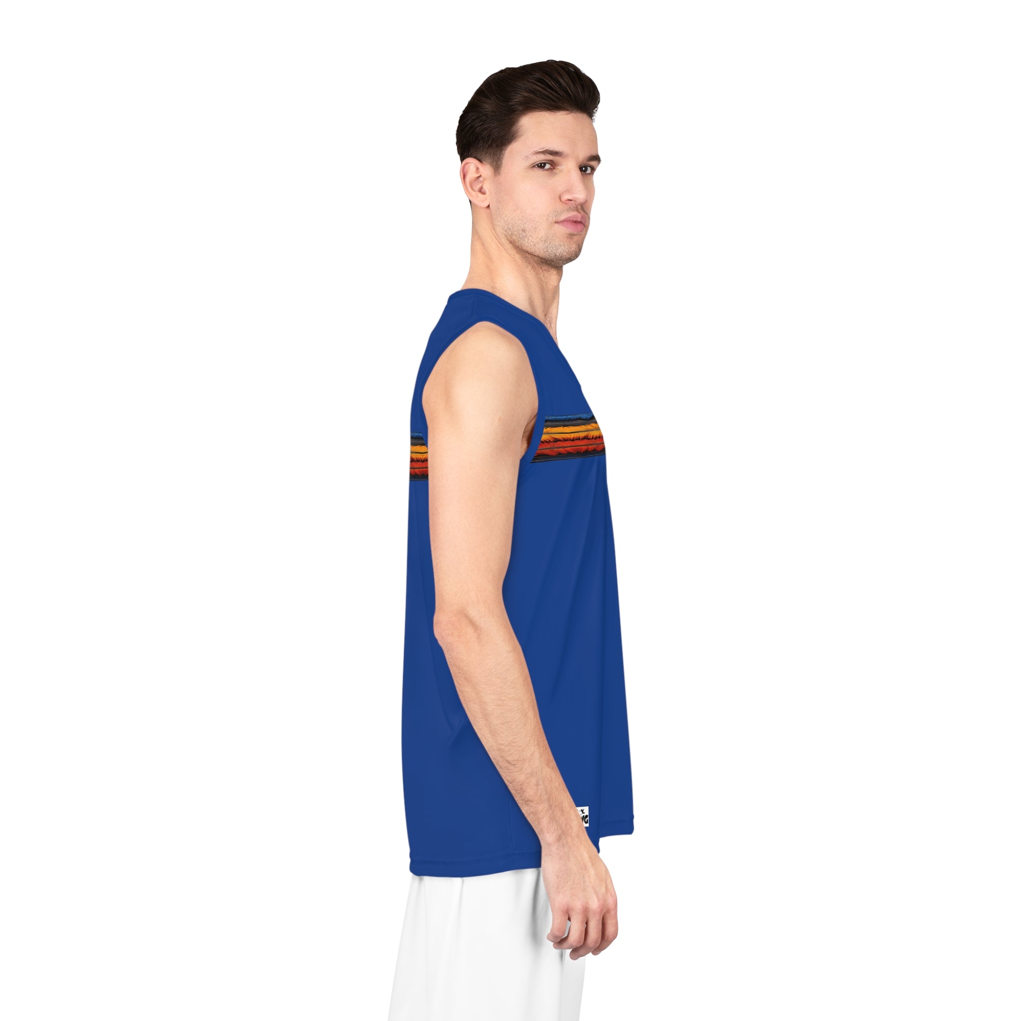 Vintage Blue Golf Tank