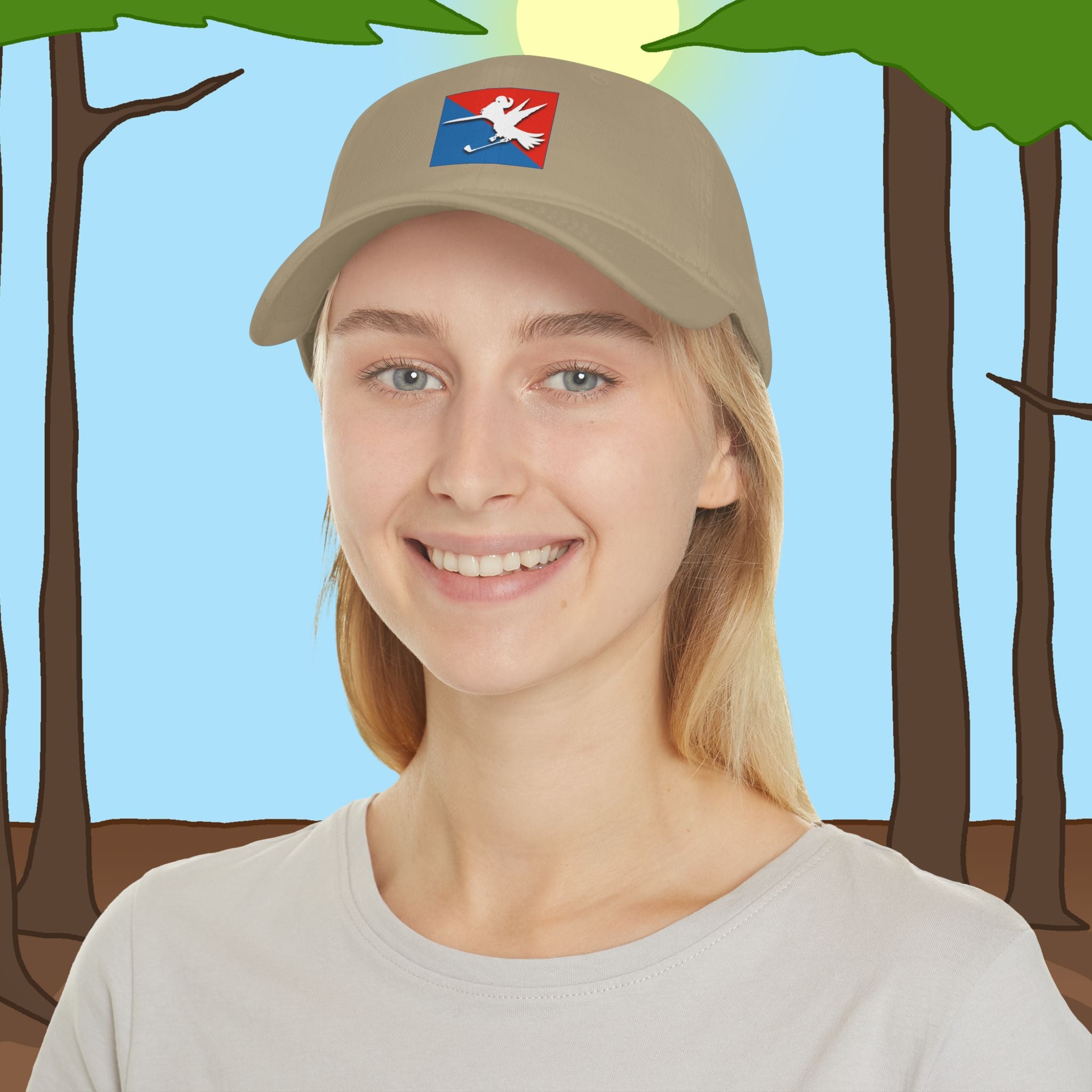 HW Golfer Girl Logo Low Profile Hat