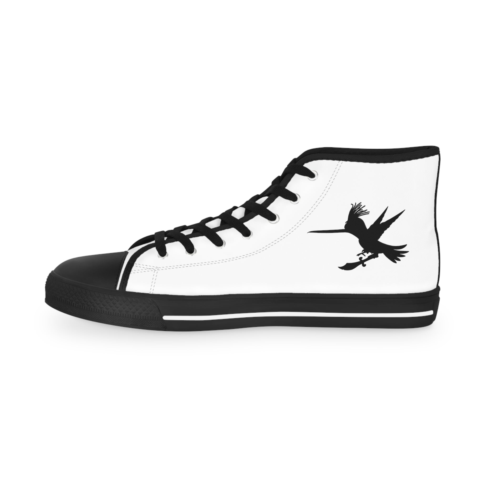 White Sword Men's High Top Sneakers