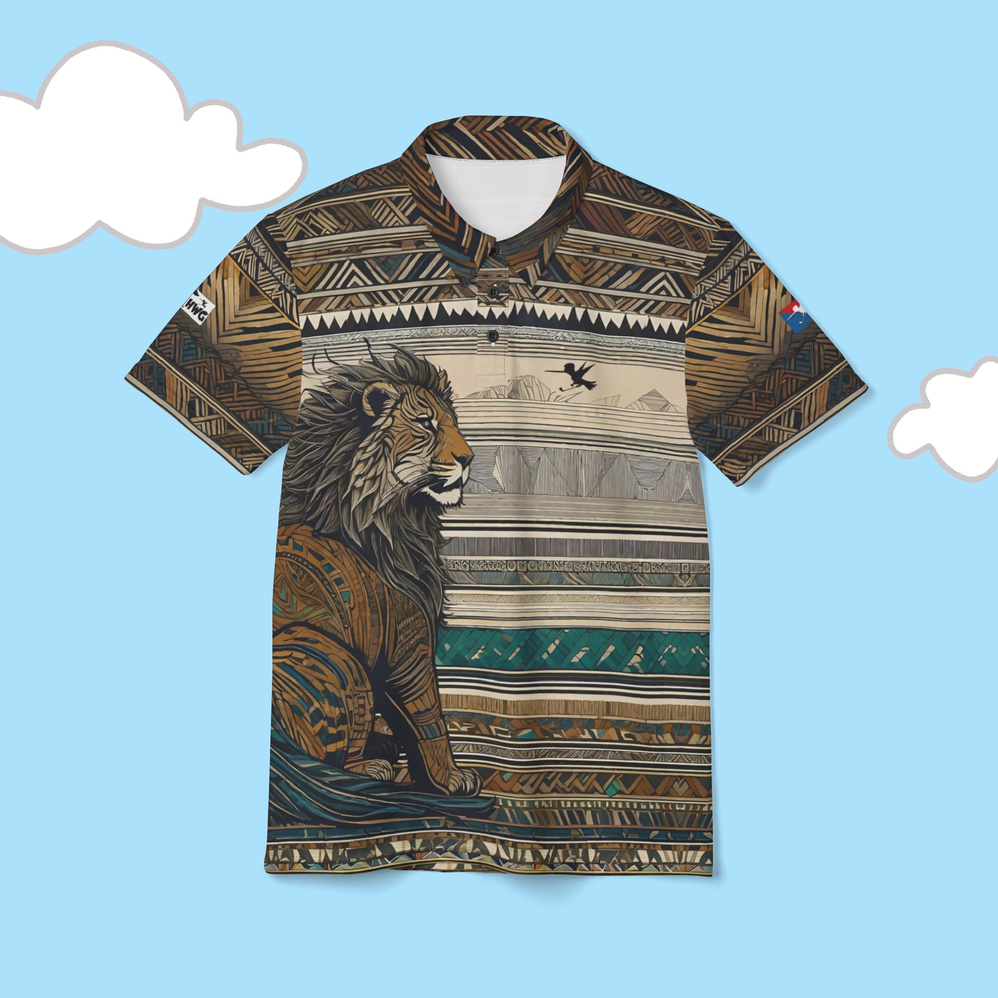 Lion Golf Polo Shirt