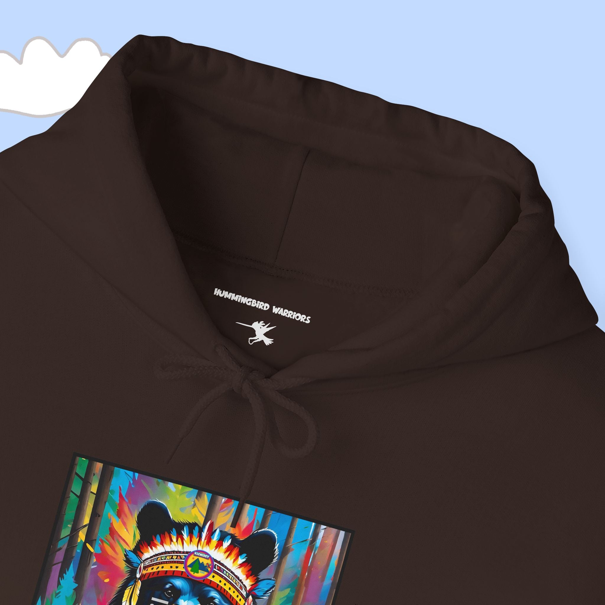 Black Bear  Heavy Blend™ Hooded Sweatshirt