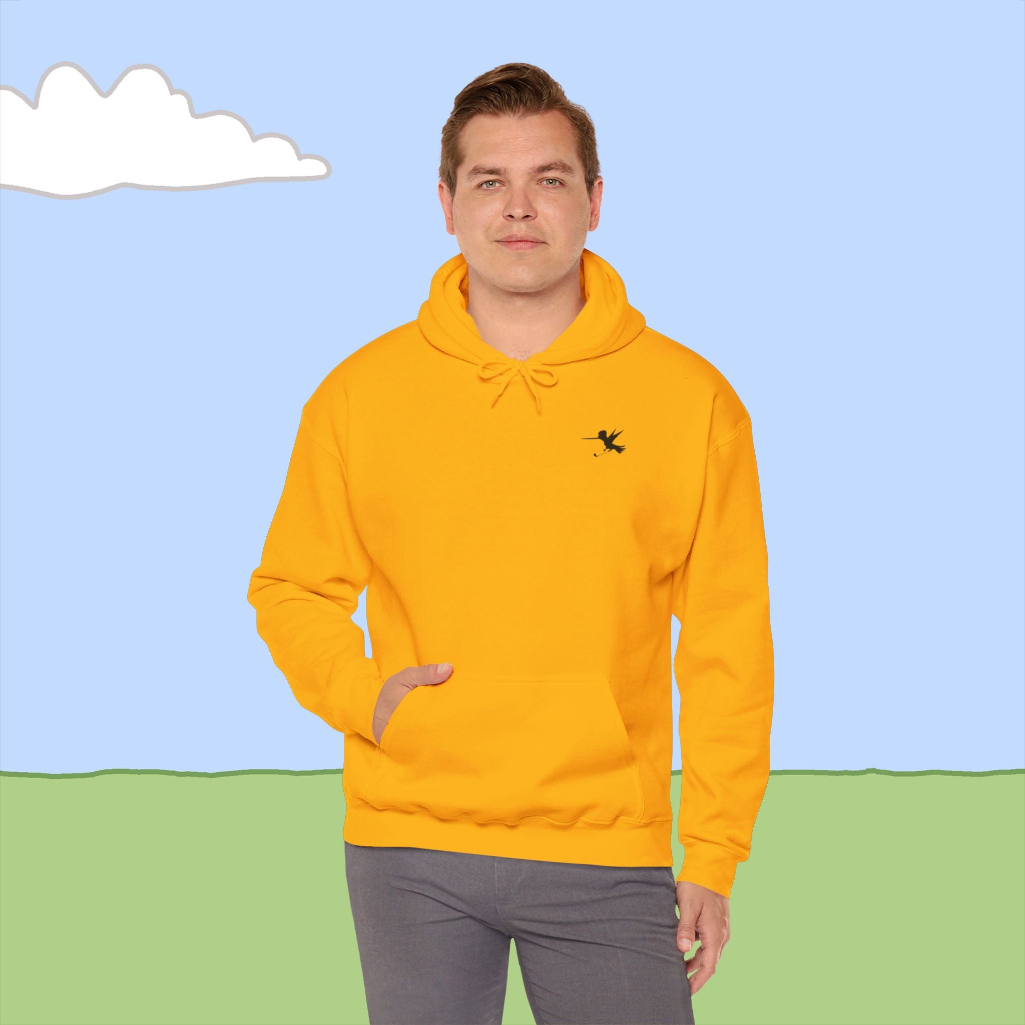 Golf Silhouette Hooded Sweatshirt