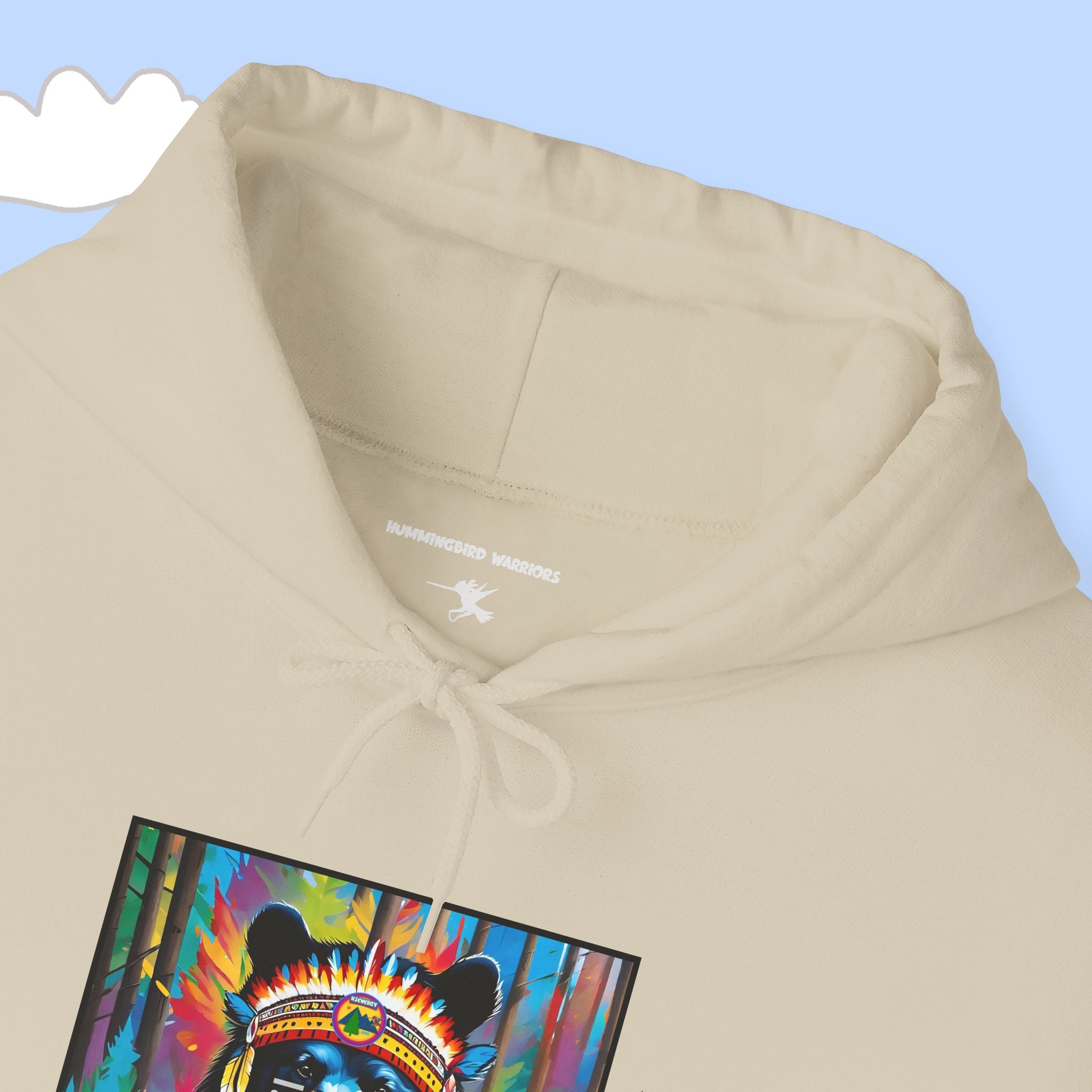 Black Bear  Heavy Blend™ Hooded Sweatshirt