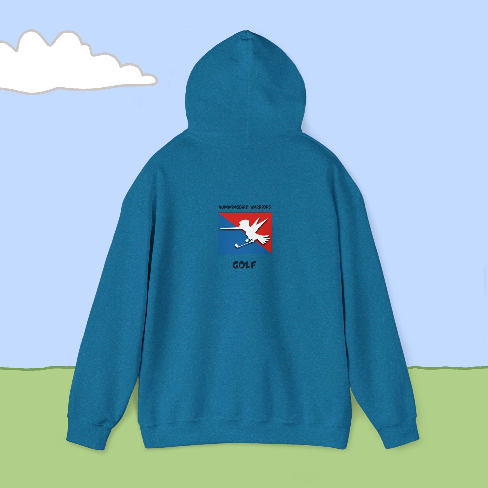 Golf Silhouette Hooded Sweatshirt