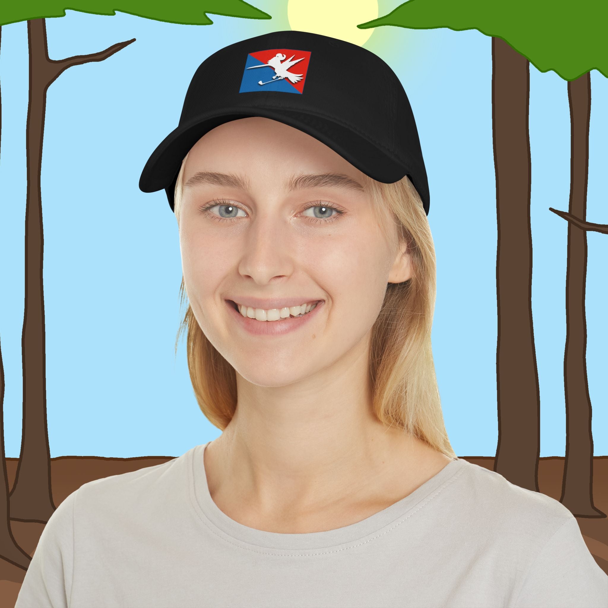 HW Golfer Girl Logo Low Profile Hat