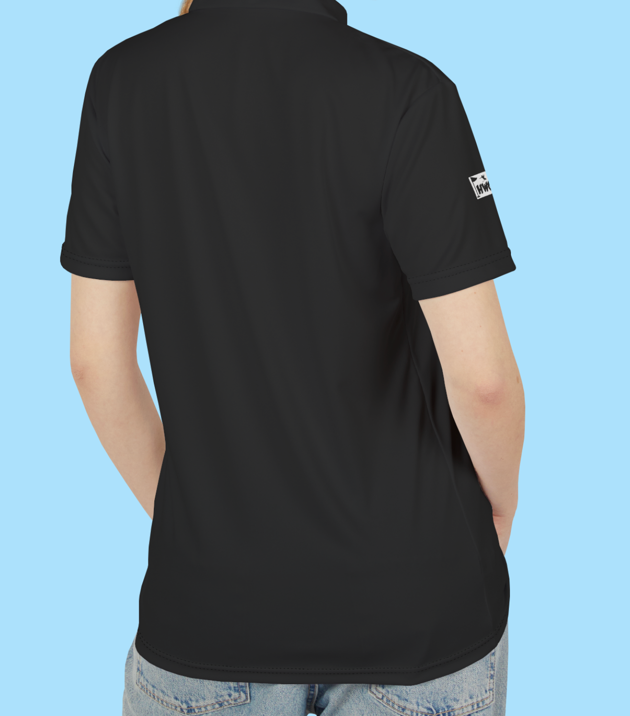 Black Golf Polo Shirt