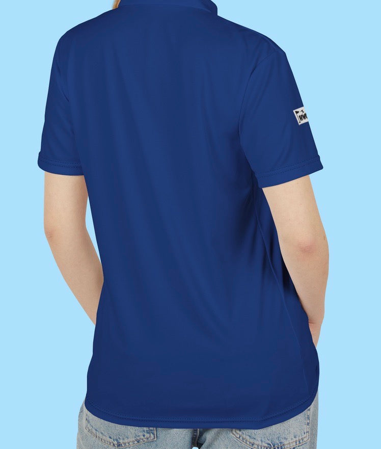 Blue Golf Polo Shirt