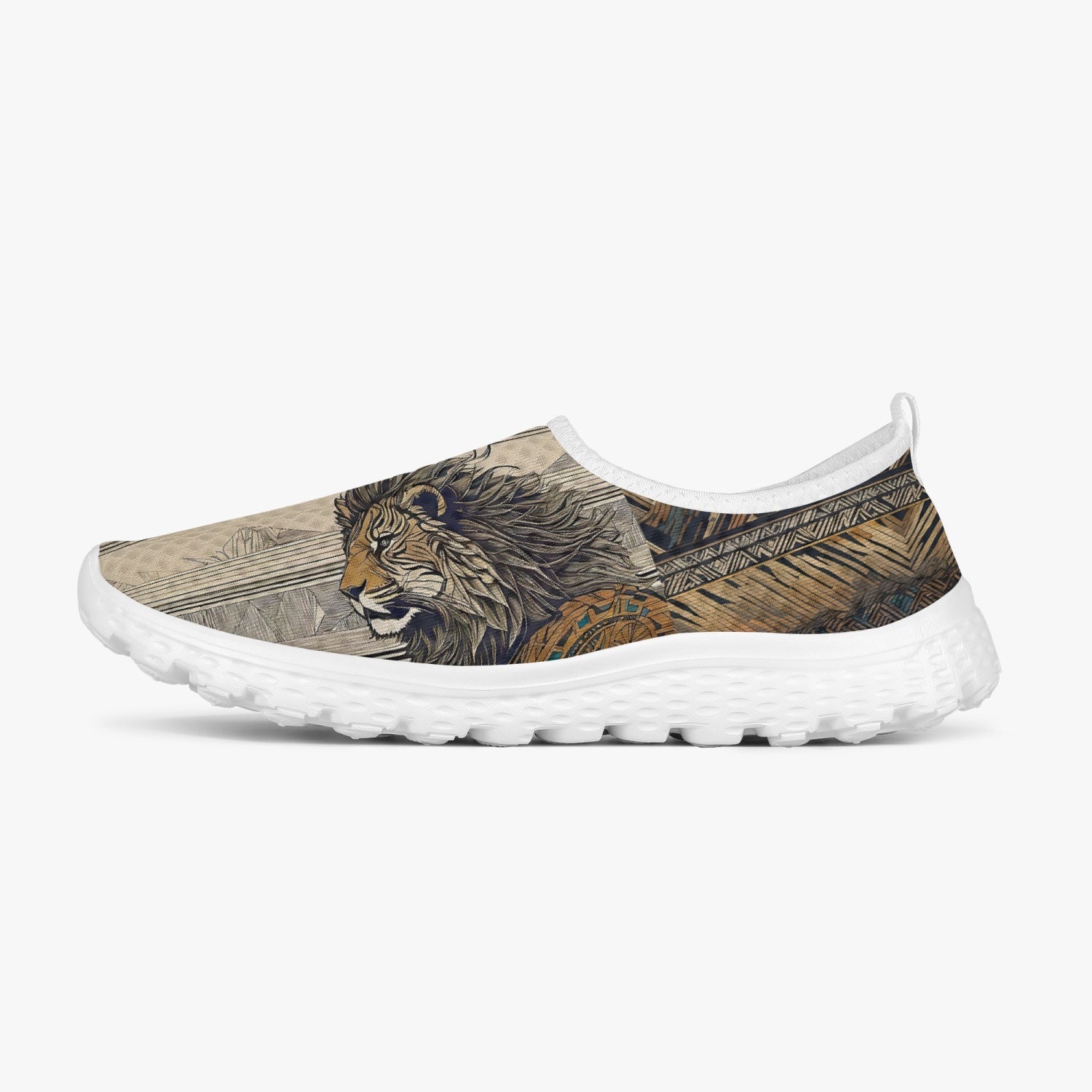 Lion Women's Slip-On Mesh Running Shoes