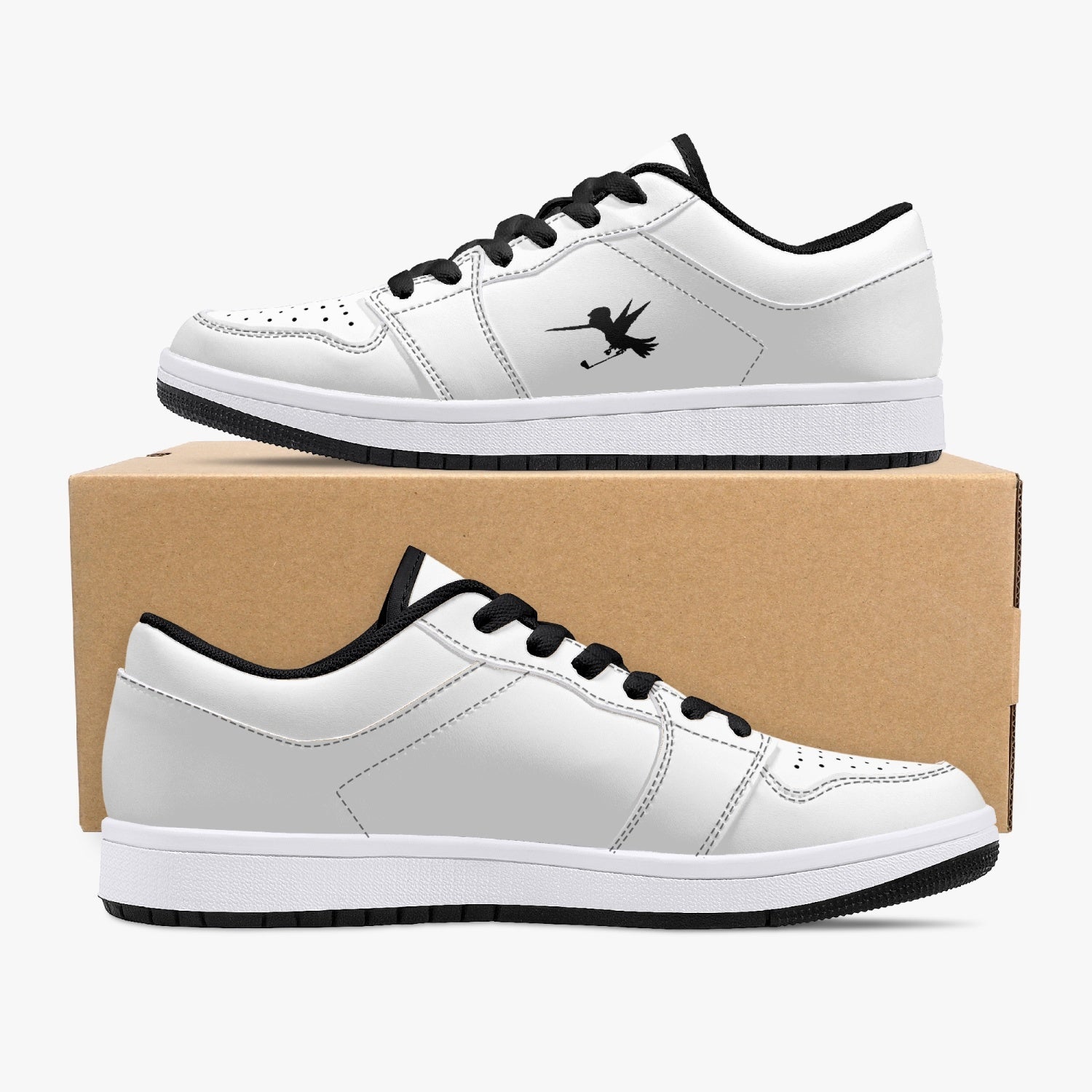 HW Golf Low-Top Leather Sneakers